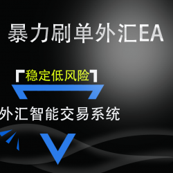 单币对冲型刷单EA 稳定盈利低风险回撤小