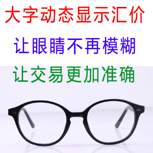 外汇MT4EA指标--大字体动态显示外汇黄金价格、点差、波幅指标