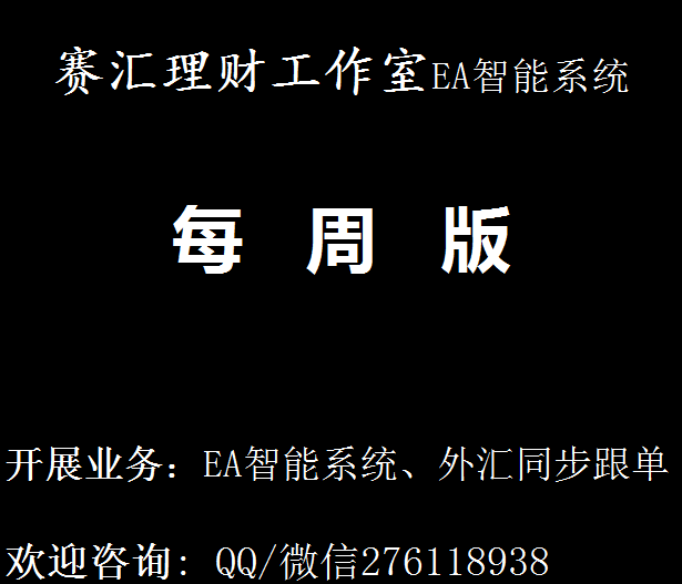 外汇EA系统跟单（赛汇理财每周版）