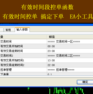 外汇 黄金 MT4 有效时间 EA 函数代码控单函数模块