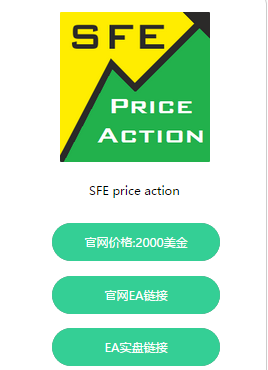 黄金外汇MT4 mql5 市场 官方正版SFE PRICE ACTION 趋势EA