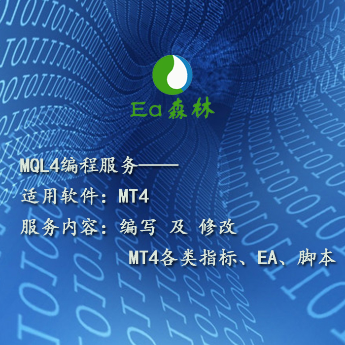 黄金外汇MT4 指标脚本EA编程 EA代写 EA改写 EA修改