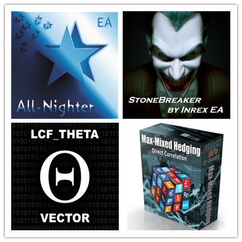 MT4 MQL5市场EA Max Mixed Hedging DC all nighter stone EA