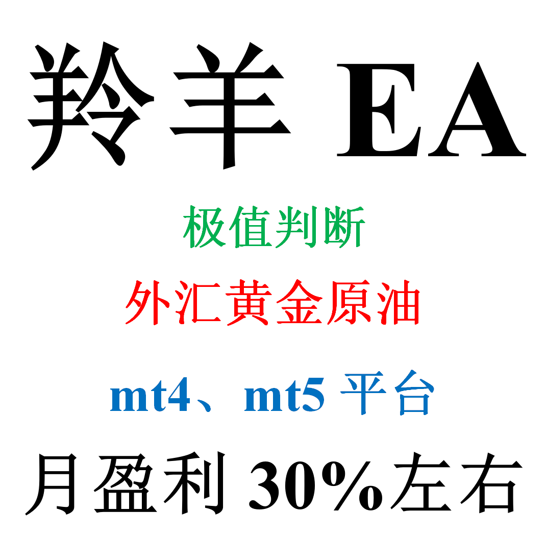 mt4外汇EA（外汇黄金原油自动化交易）&mdash;&mdash;羚羊EA(极值检测)